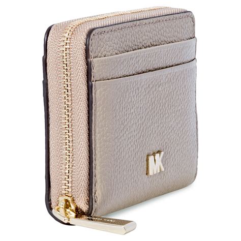 michael kors small leather envelope wallet truffle|michael kors men's wallet set.